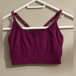 Under Armour Women's Dark Purple Sports Bra